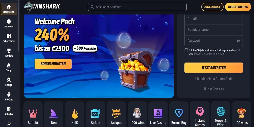 WinShark Casino